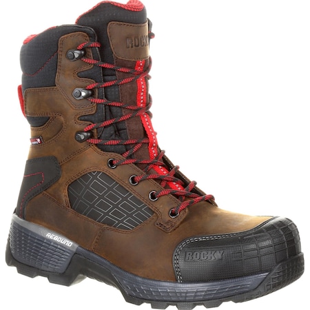 Rocky Treadflex Composite Toe Waterproof 8" Work Boot, 9W RKK0240